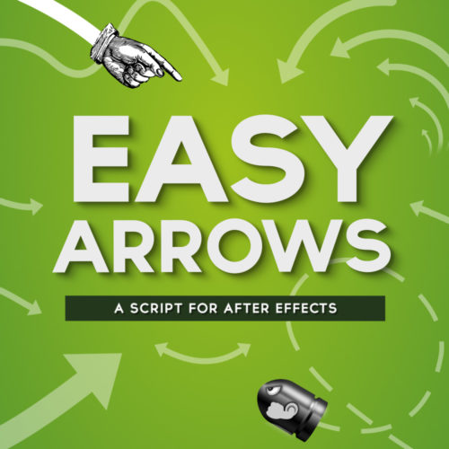 Easy Arrows Script for After Effects was founded by Adrian Thompson.